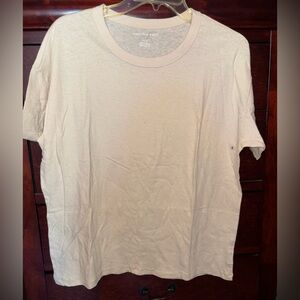 Women’s American Eagle Cream Oversized Tee Shirt